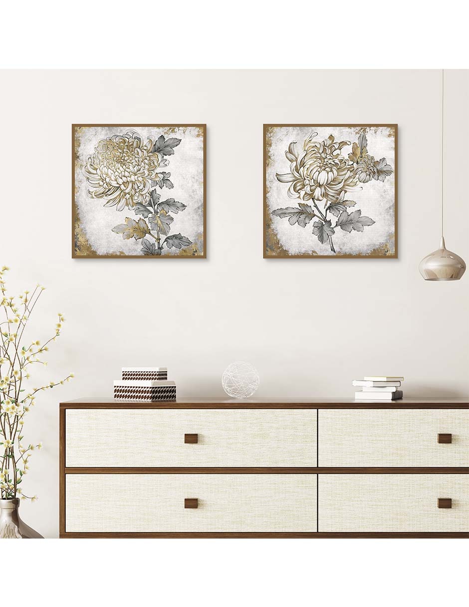 Pintura Flor De Oro técnica mixta Flor De Oro 2
