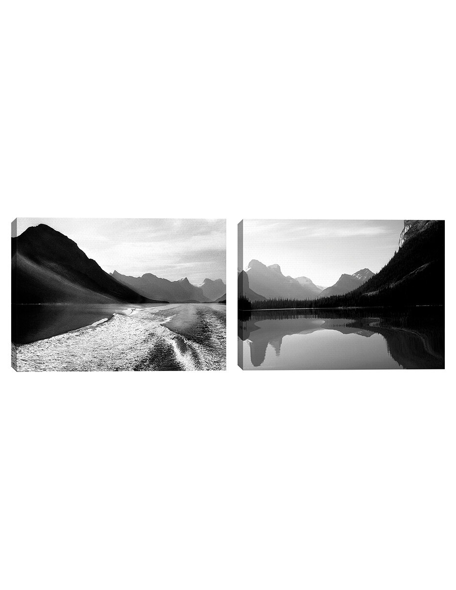 Pintura Maligne Lake Wake Canada técnica mixta Maligne Lake Wake Canadá