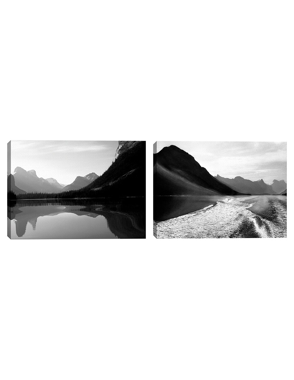 Pintura Maligne Lake Wake Canada técnica mixta Maligne Lake Wake Canadá