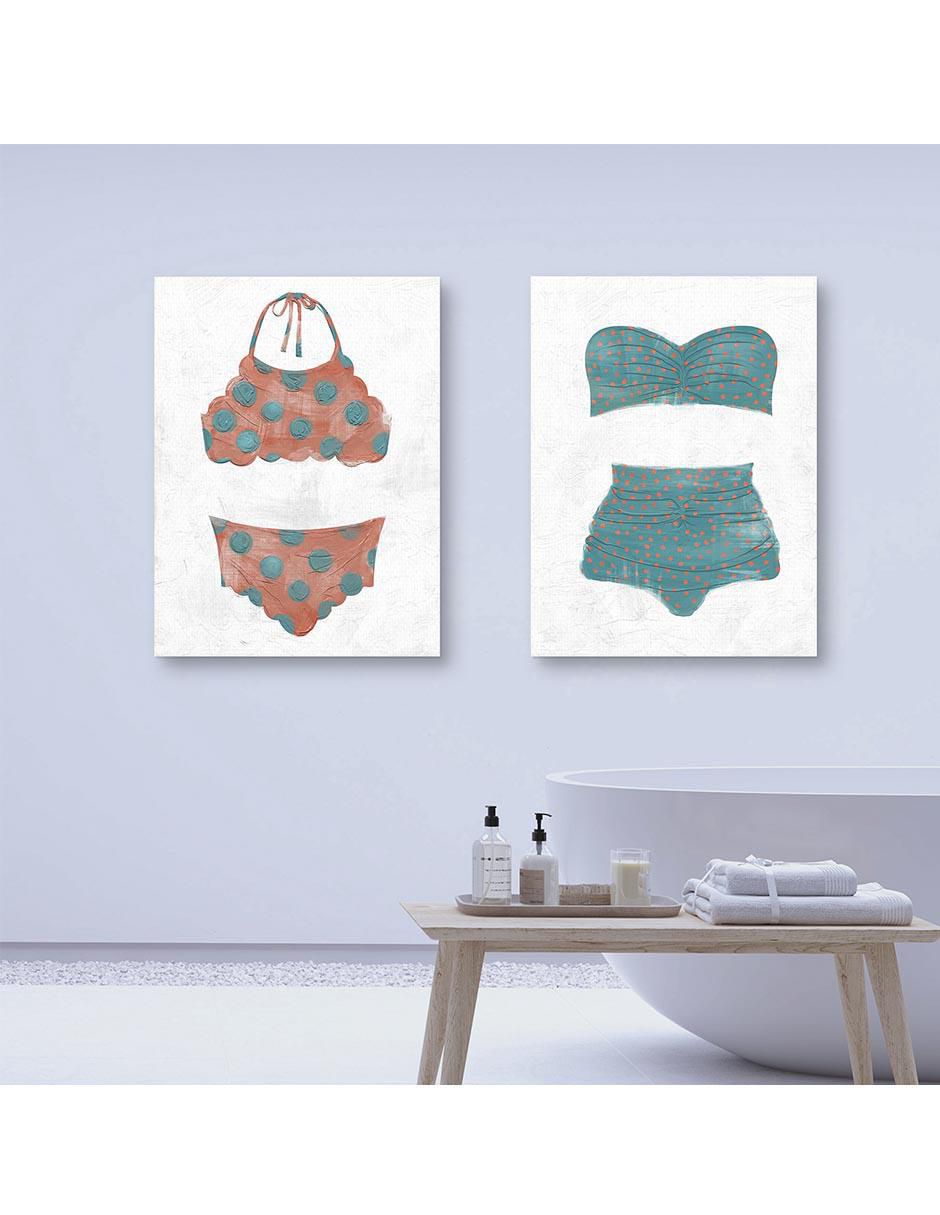 Pintura Bikini De Lunares Iv técnica mixta Bikini De Lunares Iv 3