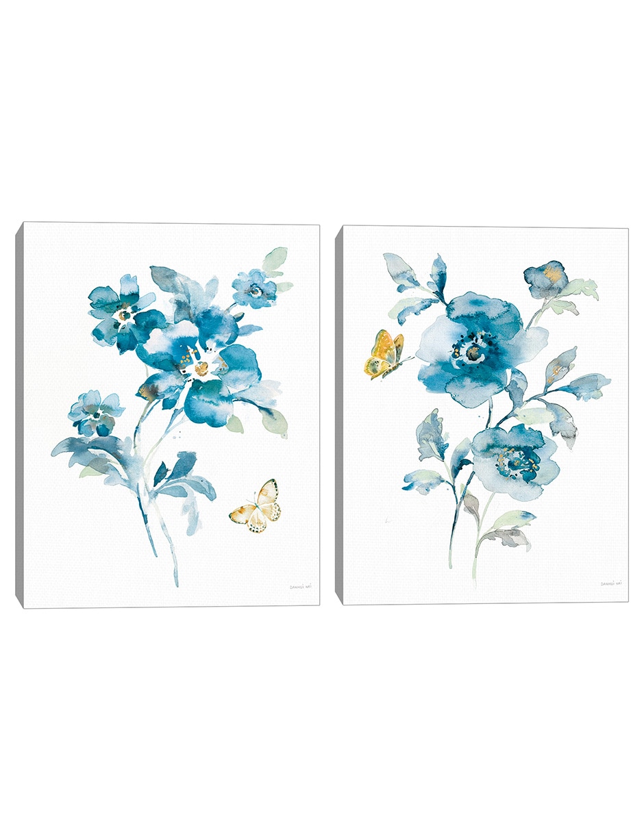 Pintura Blues of Summer mixta Pintura Blues of Summer mixta