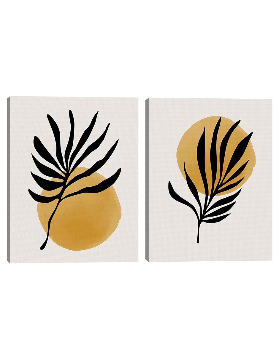 Pintura Planta Jazzy Jungle Sun técnica mixta