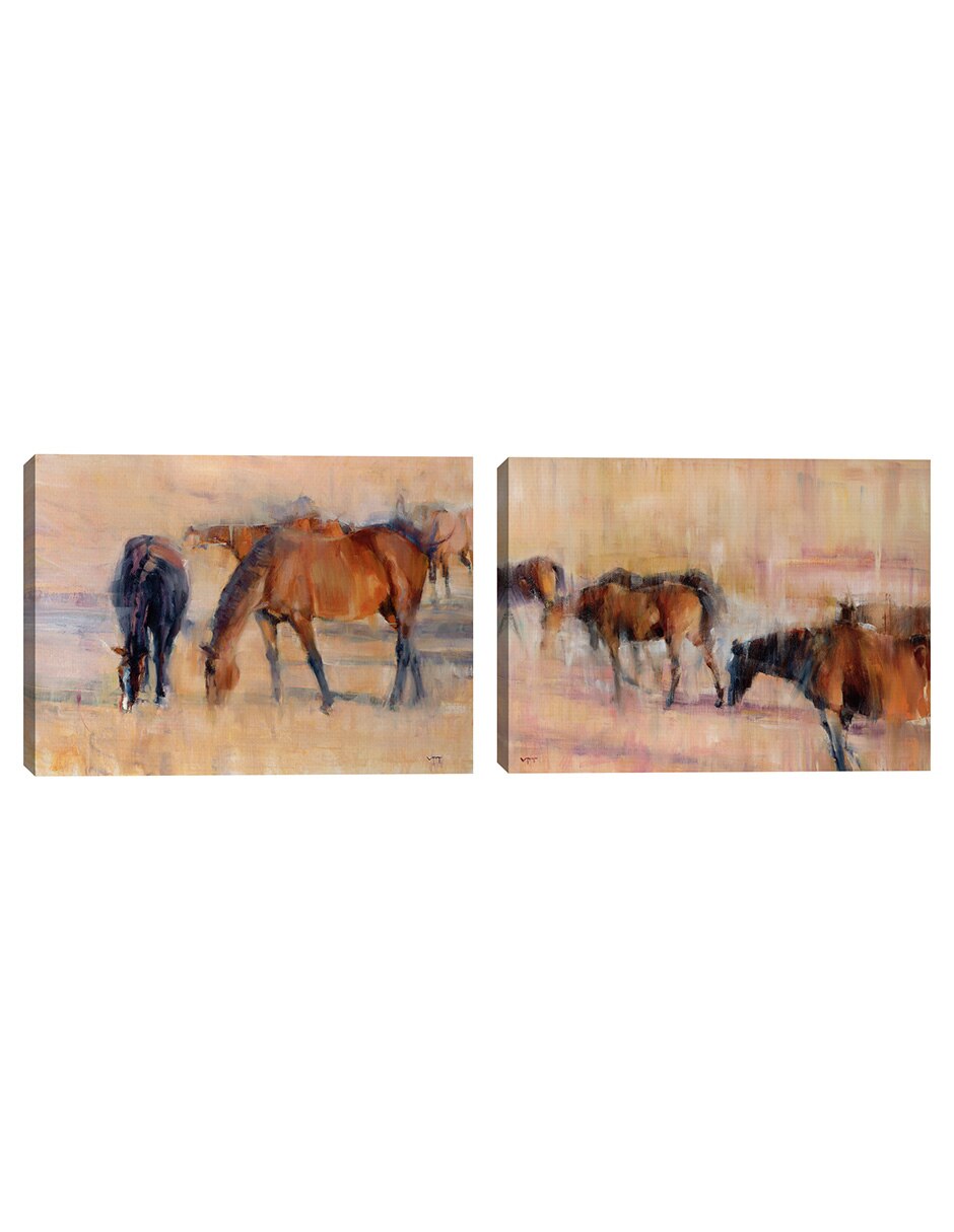 Pintura Kentucky Mañana I técnica mixta