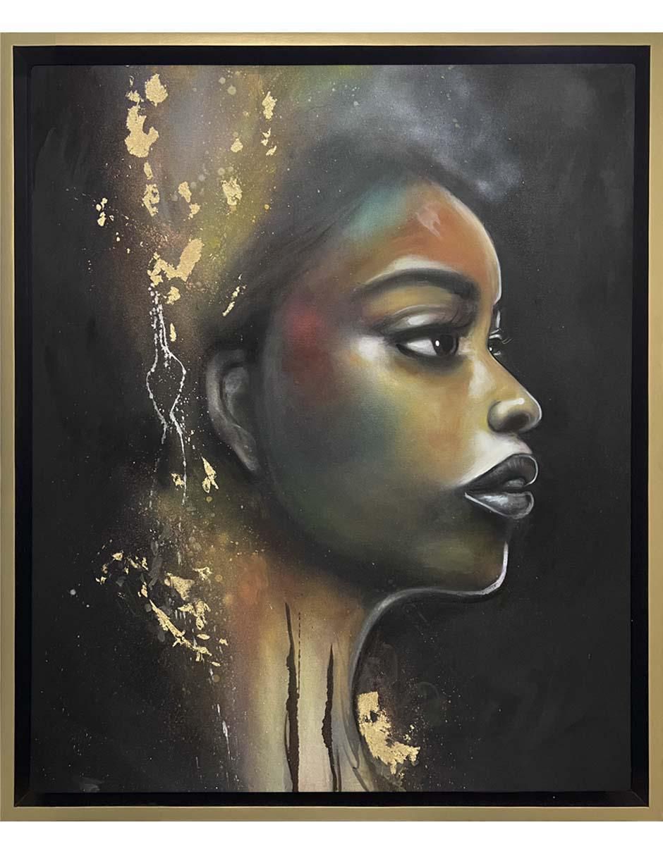 Pintura Adamari técnica mixta Hoja De Oro Pintura Adamari técnica mixta Hoja De Oro