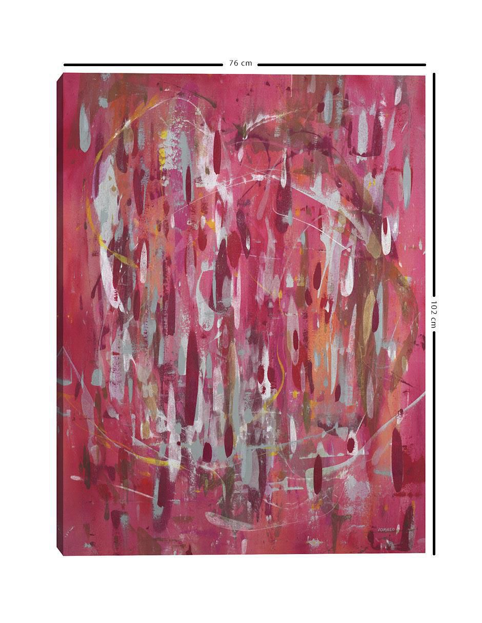 Pintura Alboroto Rojo técnica impresión Alboroto Rojo 5