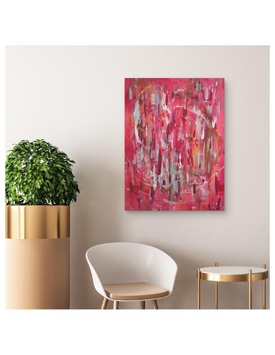 Pintura Alboroto Rojo técnica impresión Alboroto Rojo 3