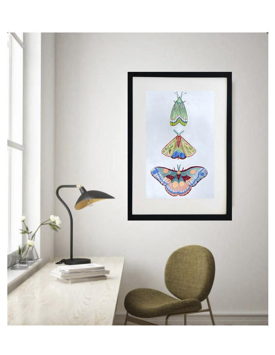 Pintura Demwazèl Elaborada Totalmente A Mano técnica acrílico Nature 5