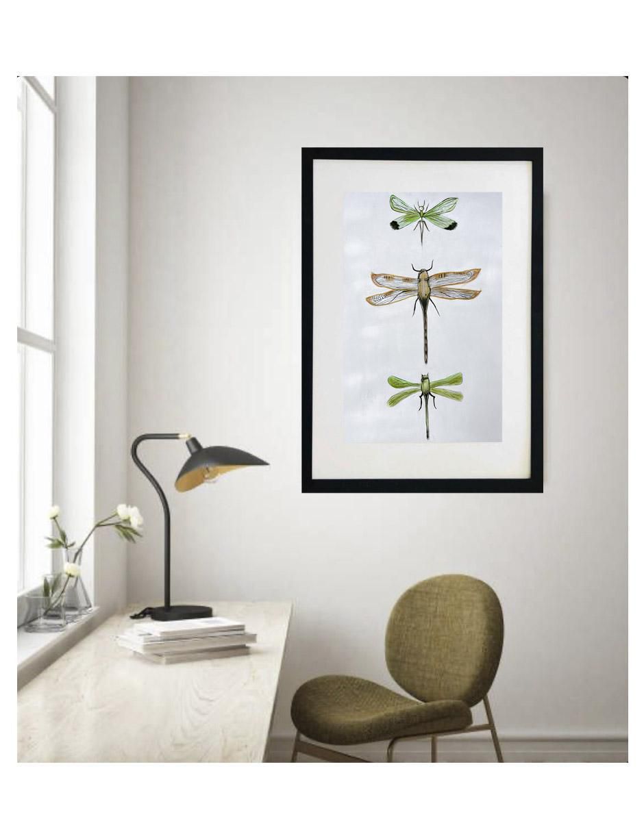 Pintura Demwazèl Elaborada Totalmente A Mano técnica acrílico Nature 5