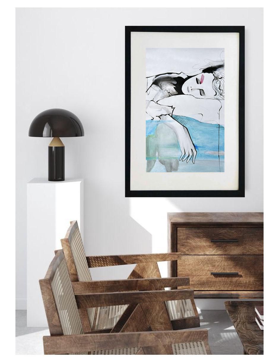 Pintura Aurora Hecha 100% A Mano técnica acrílico 2