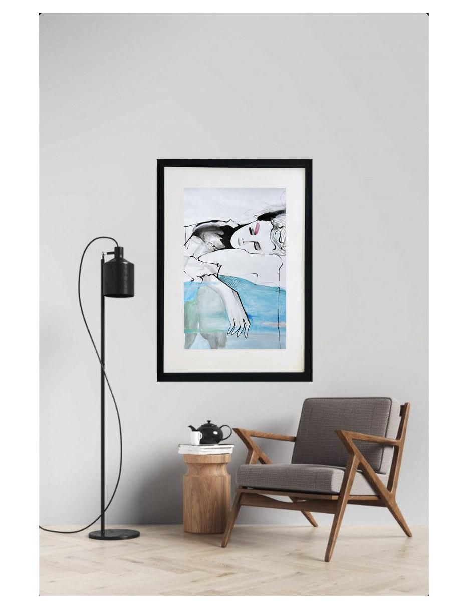 Pintura Aurora Hecha 100% A Mano técnica acrílico 4