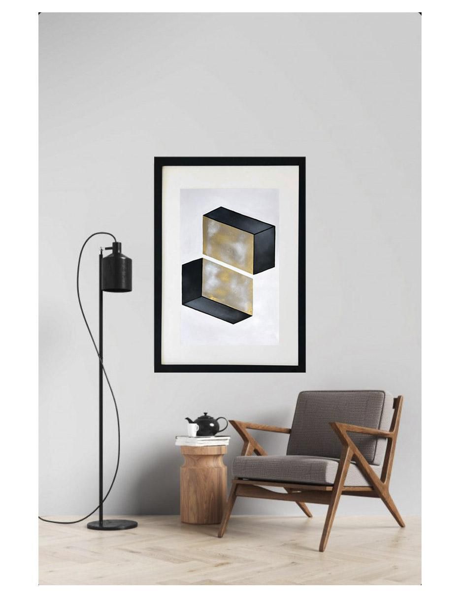 Pintura 3D Hecha 100% A Mano técnica acrílico 10