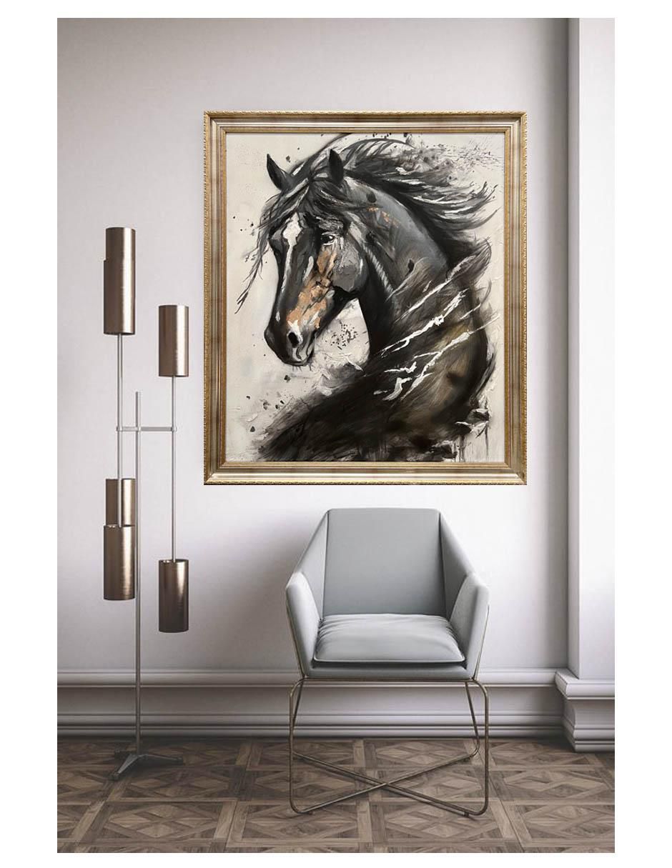 Pintura Encanto Hecha A Mano técnica mixta Animalart 2