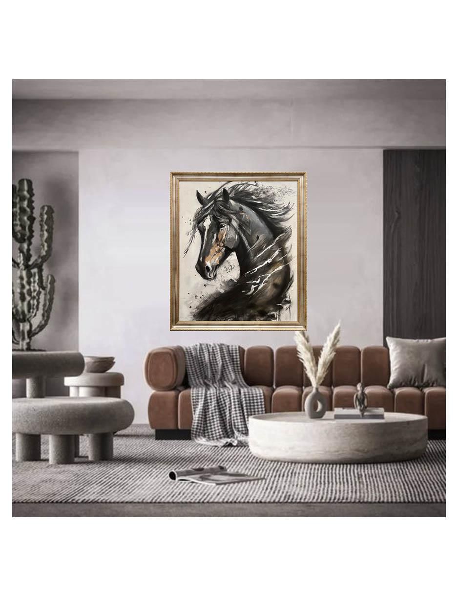 Pintura Encanto Hecha A Mano técnica mixta Animalart 3