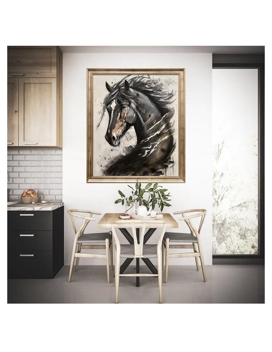 Pintura Encanto Hecha A Mano técnica mixta Animalart 5