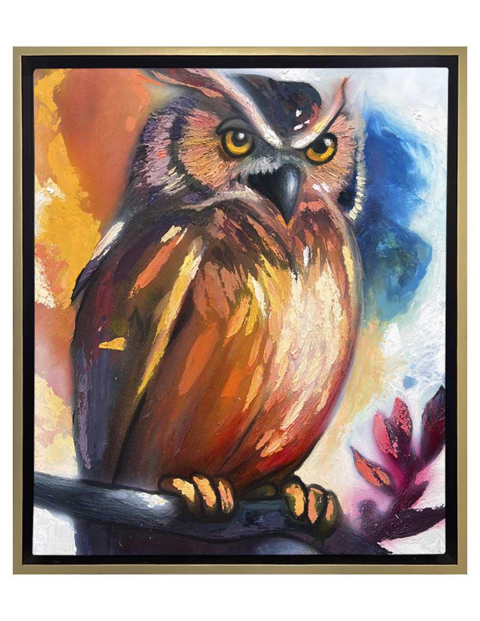 Pintura Wisdom técnica mixta Animalart Pintura Wisdom técnica mixta Animalart