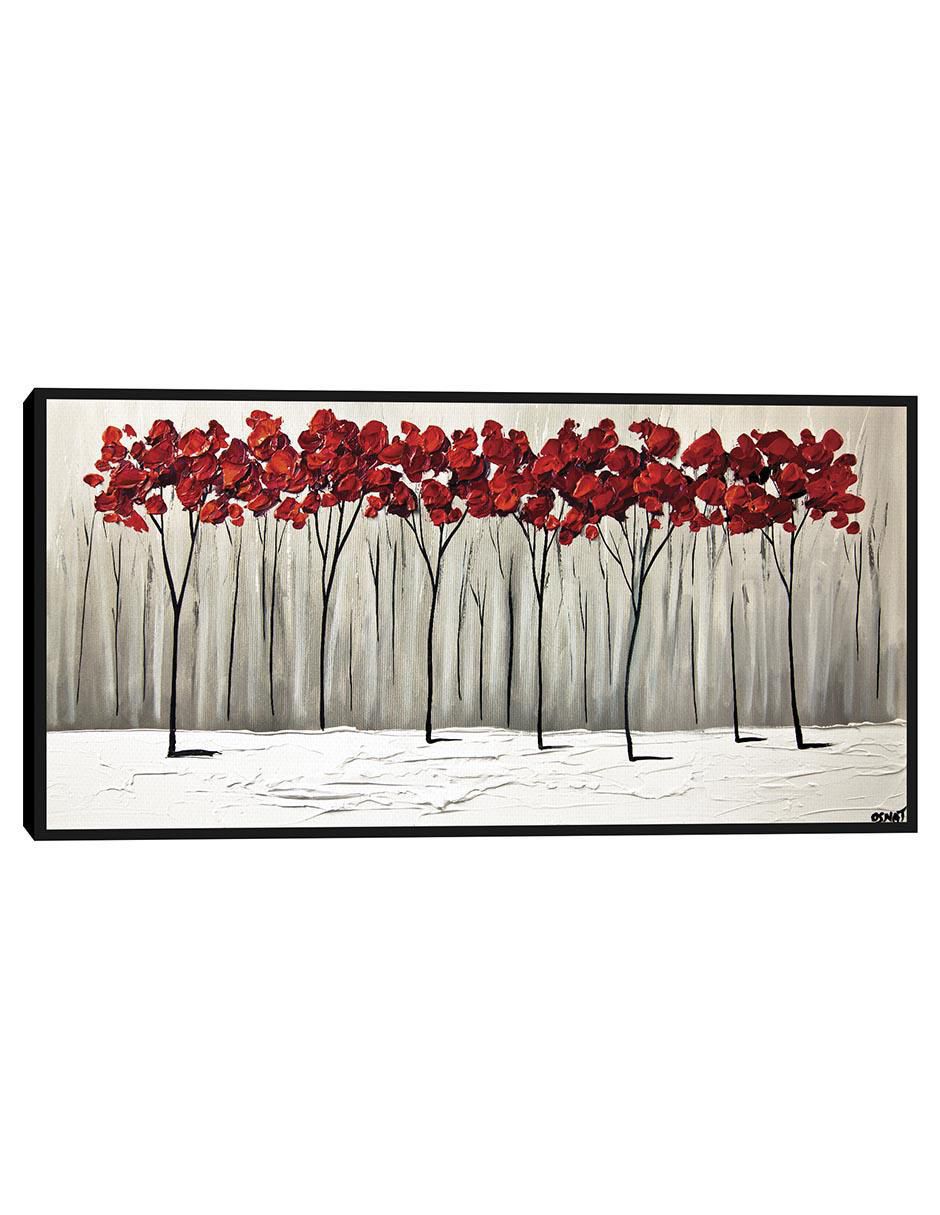 Pintura Cuando El Verano Y El Invierno Chocan técnica mixta Paisaje Floral Pintura Cuando El Verano Y El Invierno Chocan técnica mixta Paisaje Floral