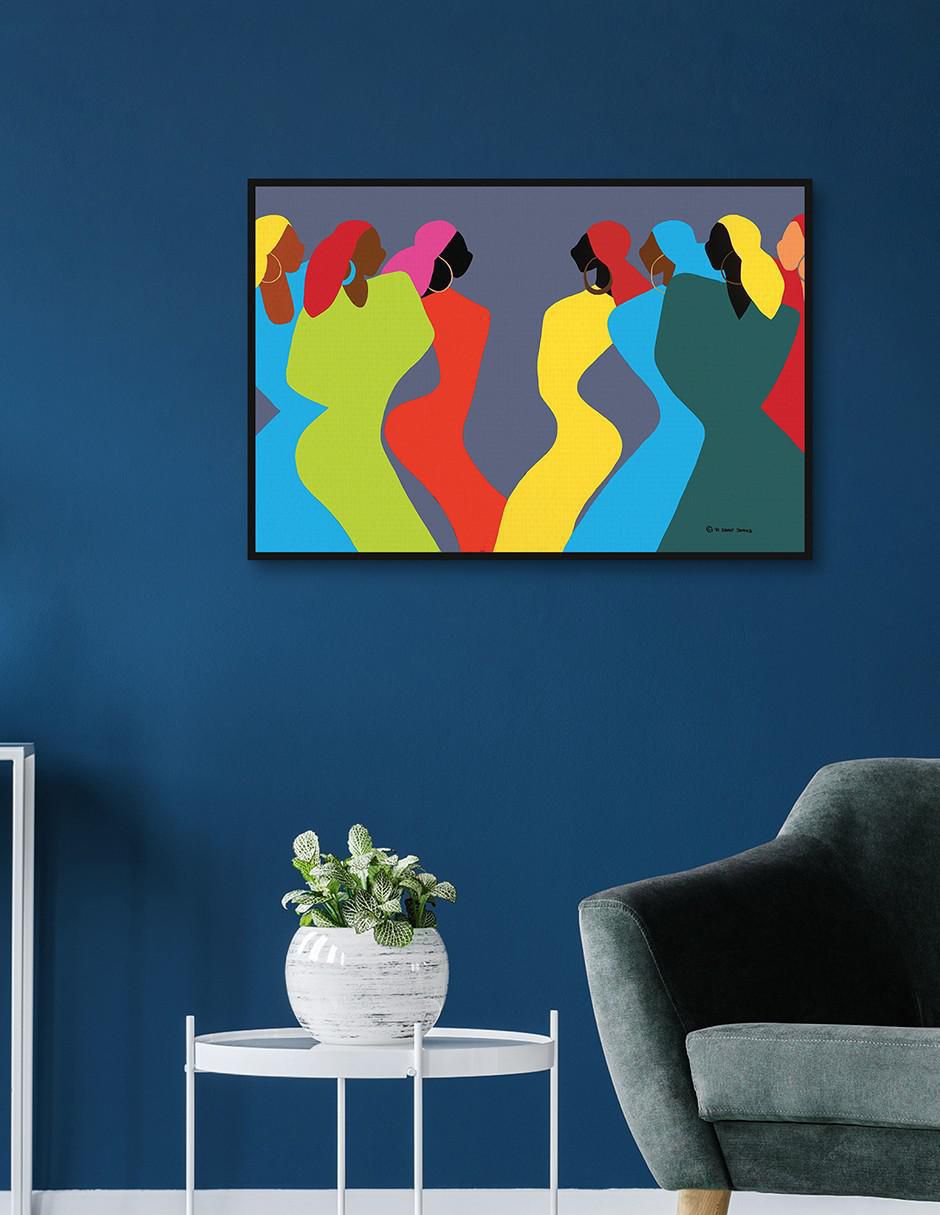 Pintura Tchokola técnica mixta Tchokola 3