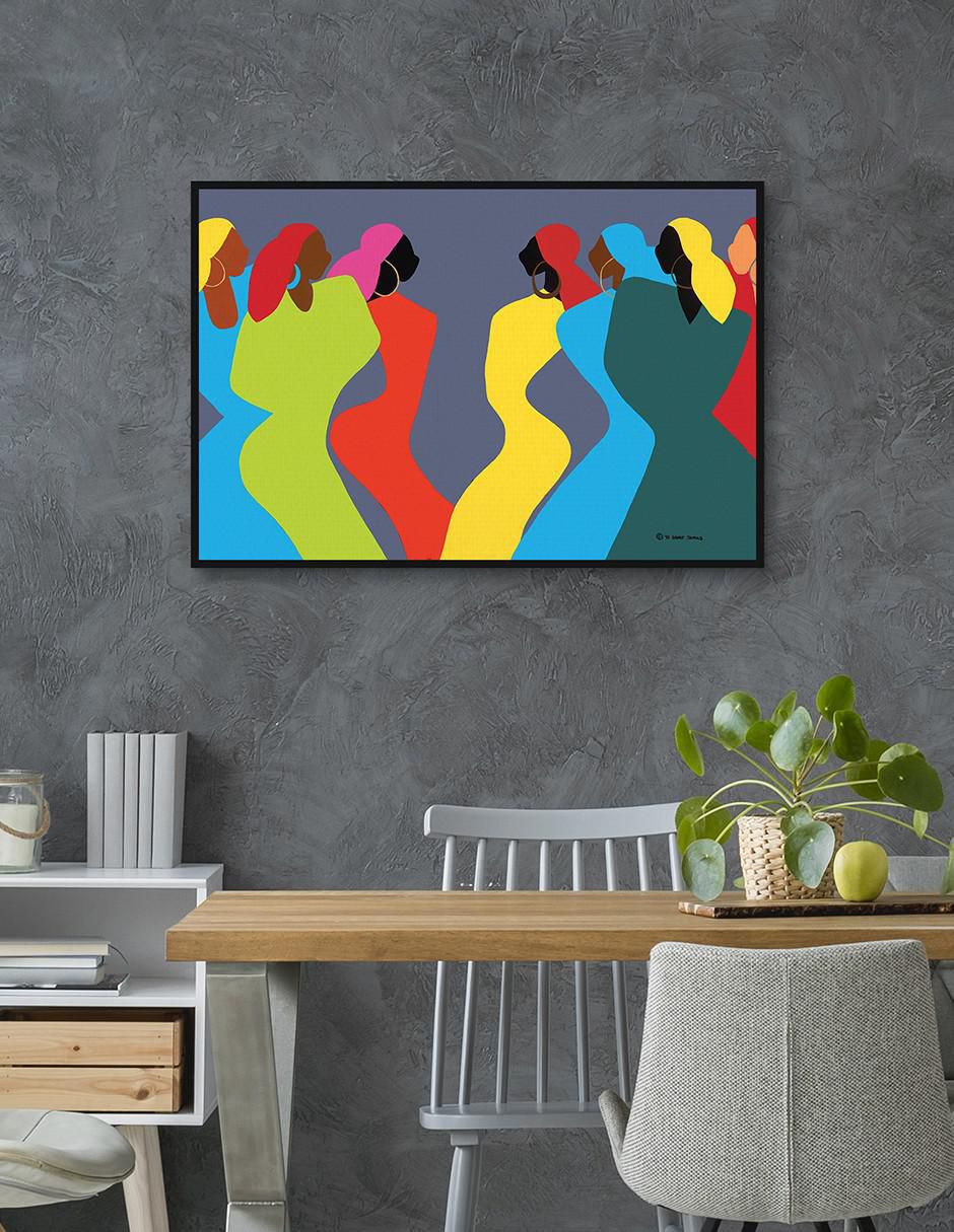 Pintura Tchokola técnica mixta Tchokola 4
