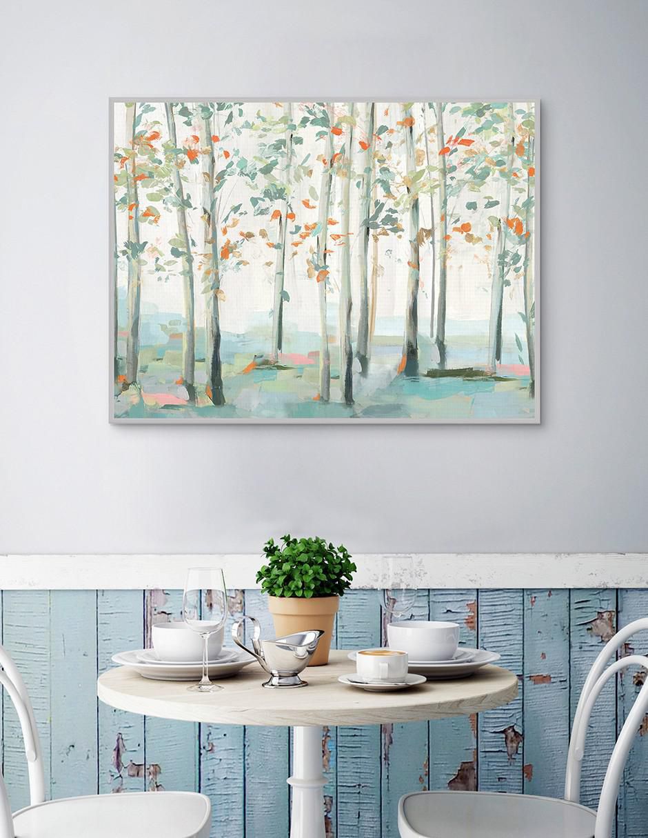 Pintura Bosque Esmeralda Iii técnica mixta Bosque Esmeralda Iii 3