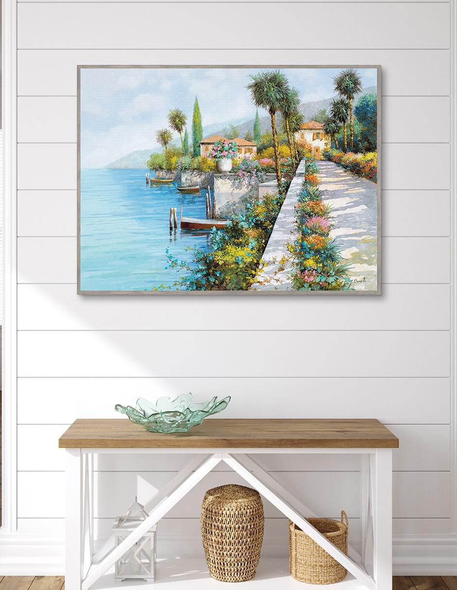Pintura Lungo Lago técnica mixta Lungo Lago 3