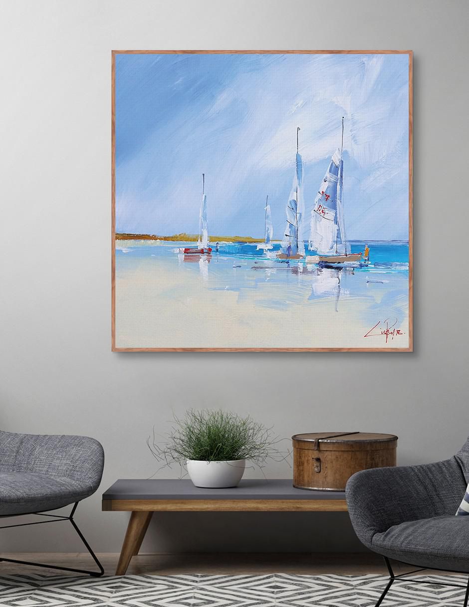 Pintura Velas Aspendale técnica mixta Velas Aspendale 4