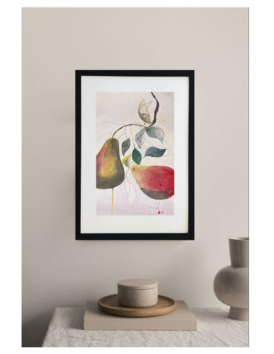 Pintura Frutos técnica acrílico Frutos 3