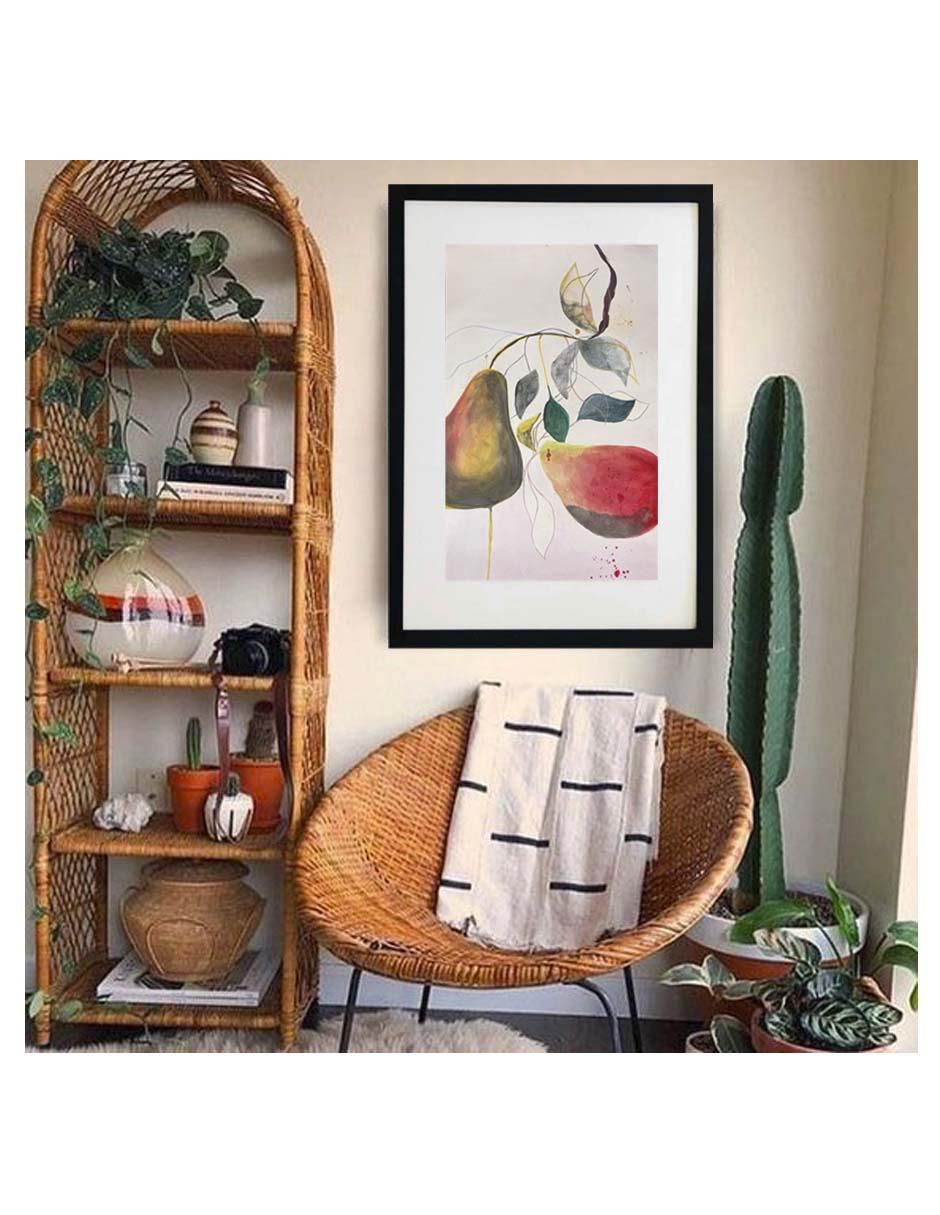 Pintura Frutos técnica acrílico Frutos 4