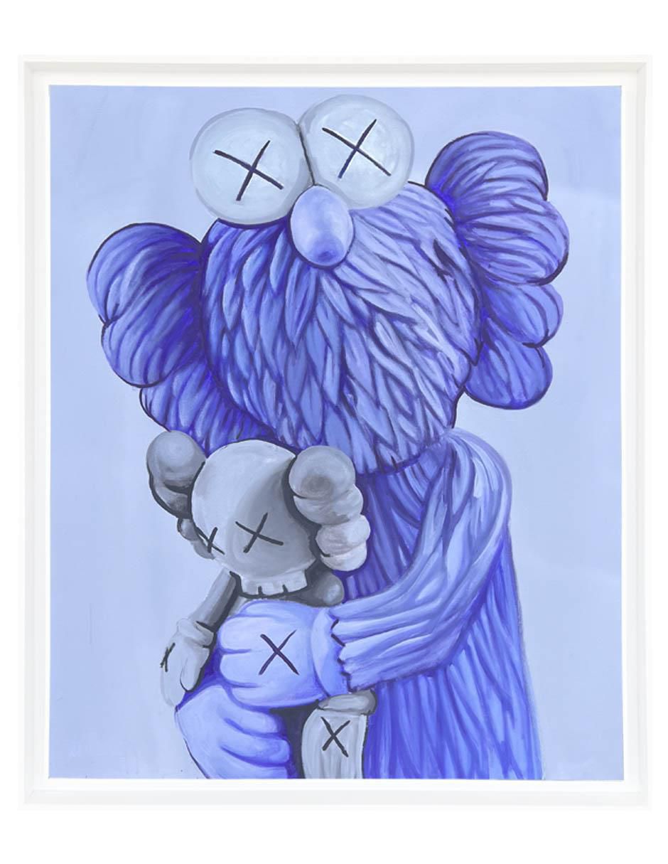 Pintura Caos 7.2 técnica acrílico Milleniart