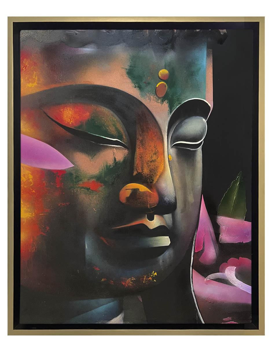 Pintura Buda (Buddha) Iii técnica mixta Espirituales