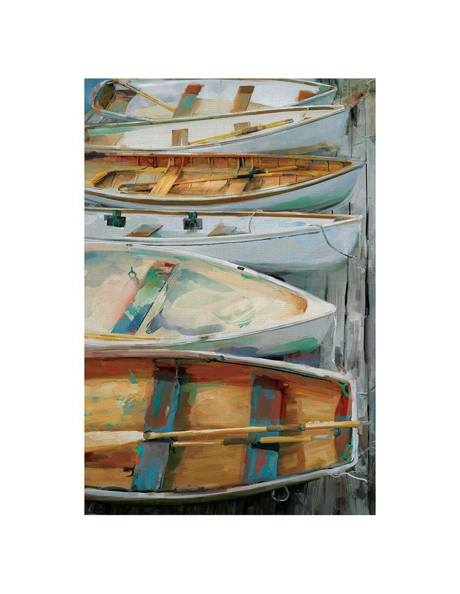 Pintura Junto Al Muelle técnica mixta Junto Al Muelle 2