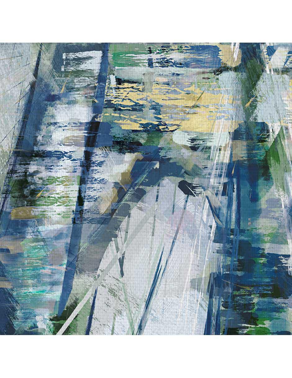 Pintura Paisaje De Puente técnica mixta Paisaje De Puente 4