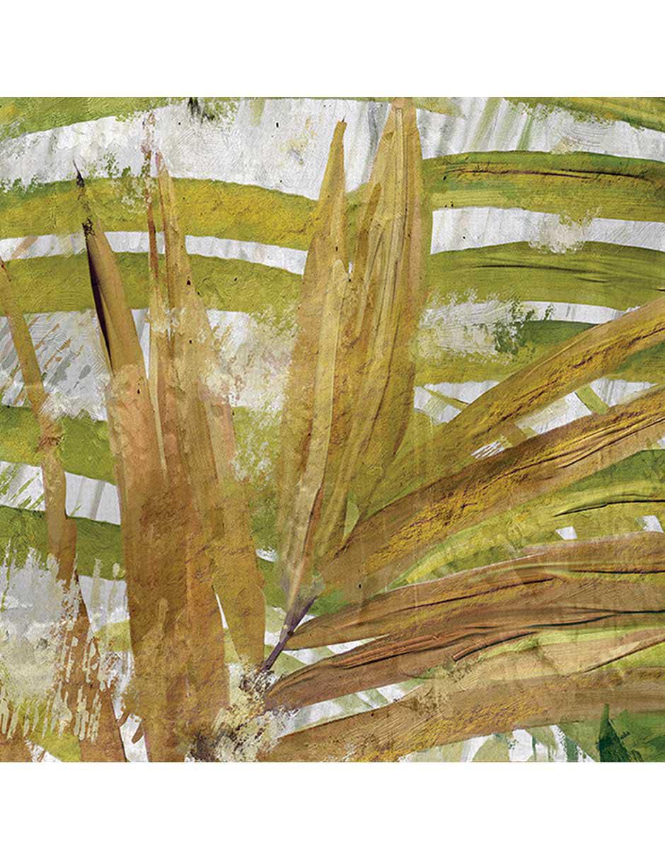 Pintura Retrato De Hojas Tropicales técnica mixta Retrato De Hojas Tropicales 4