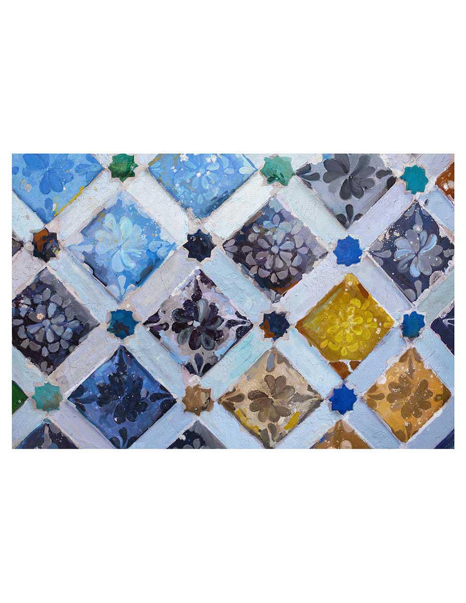 Pintura Azulejos Españoles técnica mixta Azulejos Españoles 2