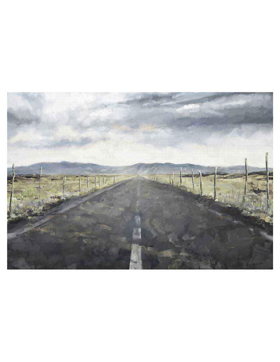 Pintura Luz De Viaje técnica mixta Luz De Viaje 2