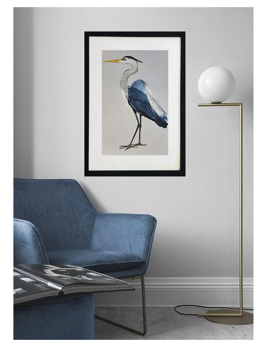 Pintura Pelican técnica acrílico Animalart 2