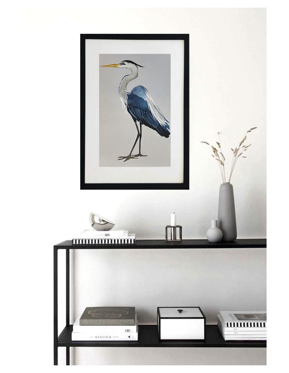 Pintura Pelican técnica acrílico Animalart 3