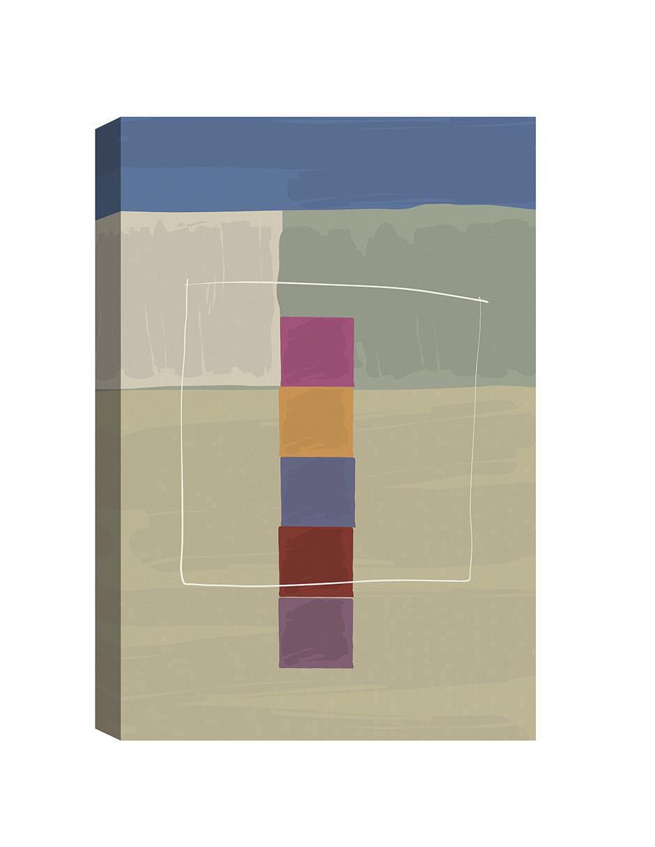 Pintura Camino Cuadrado Ii técnica mixta Abstracto Pintura Camino Cuadrado Ii técnica mixta Abstracto