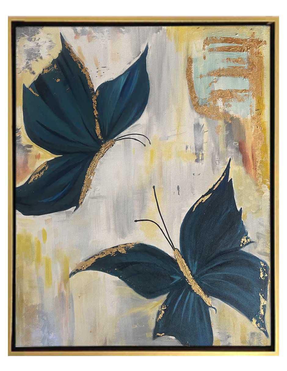 Pintura Butterfly Dream Ii técnica acrílico Animalart Pintura Butterfly Dream Ii técnica acrílico Animalart