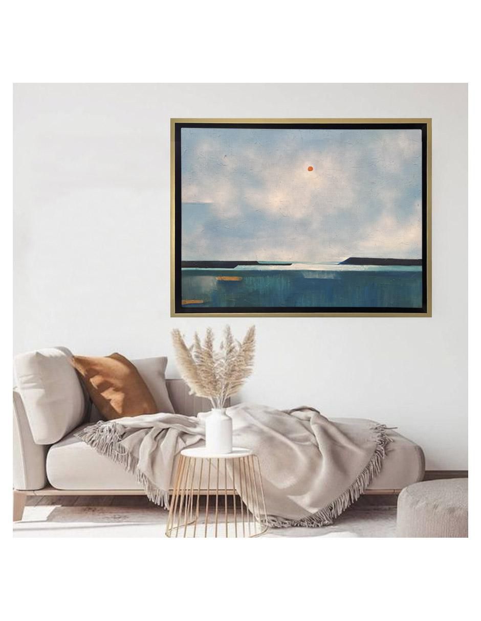 Pintura Sun Ii técnica acrílico Sunset Ii 2