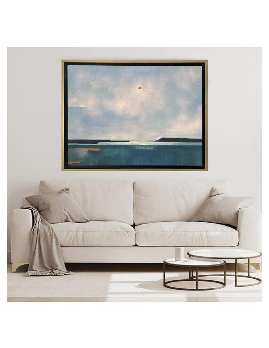 Pintura Sun Ii técnica acrílico Sunset Ii 3
