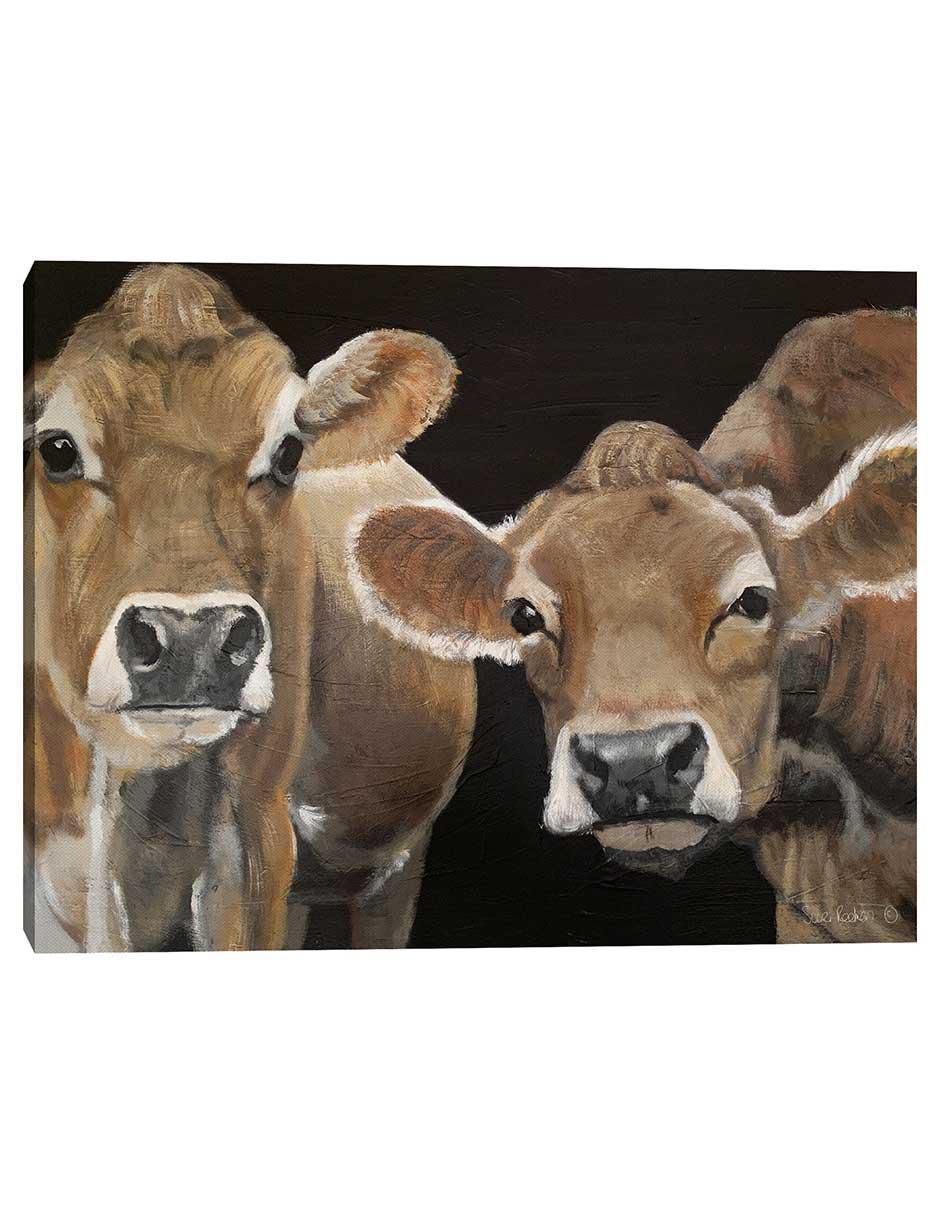 Pintura Hola Vacas técnica mixta Animales Pintura Hola Vacas técnica mixta Animales