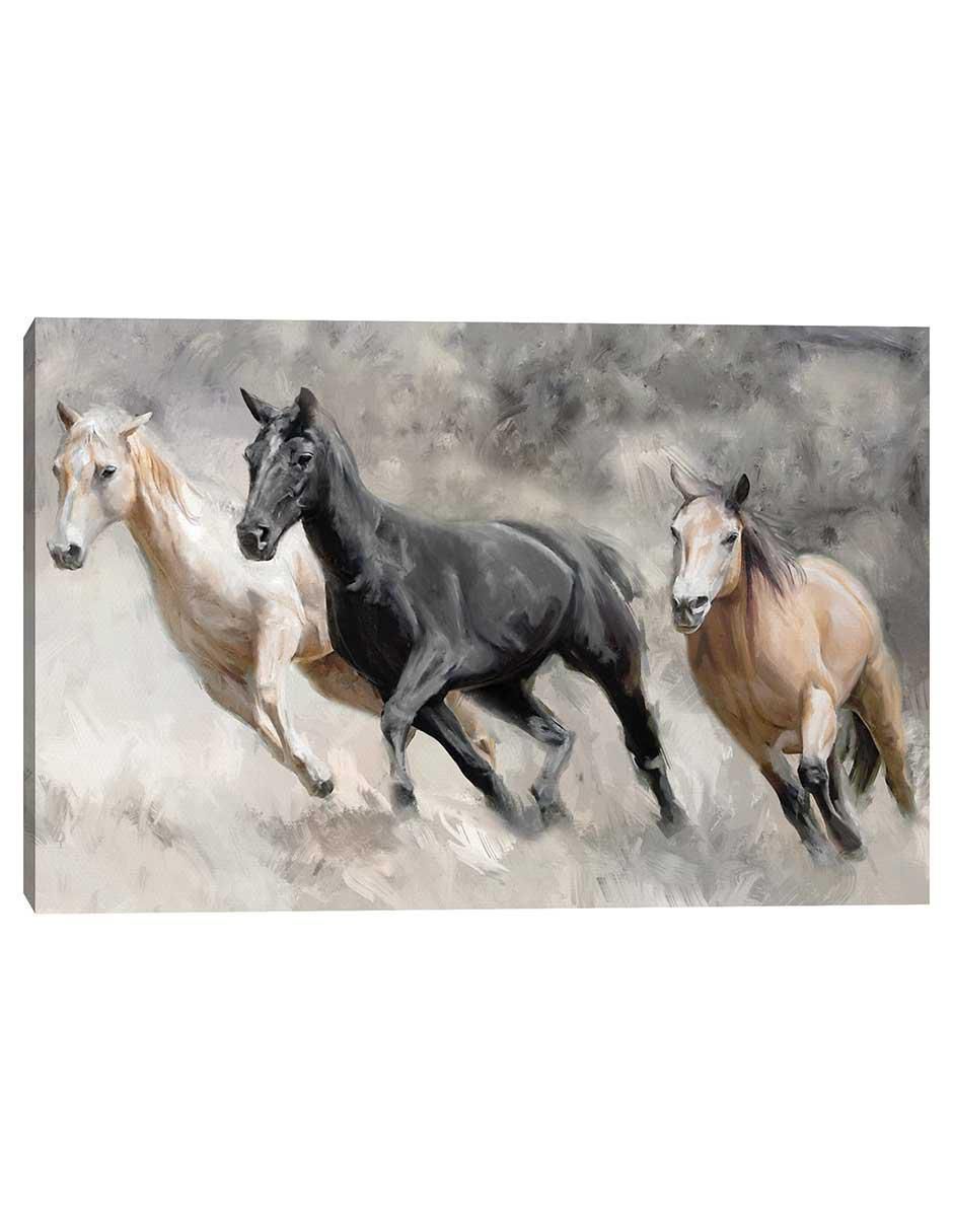 Pintura Cosecha De Sunday Run técnica mixta Animales