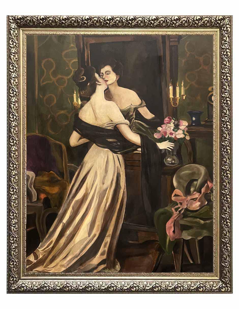 Pintura Self-Love técnica óleo Love Pintura Self-Love técnica óleo Love