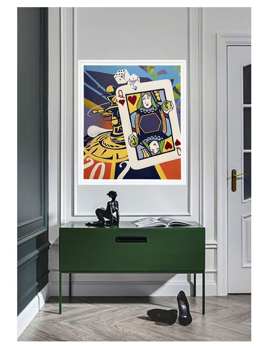Pintura Casino técnica acrílico Casino 4