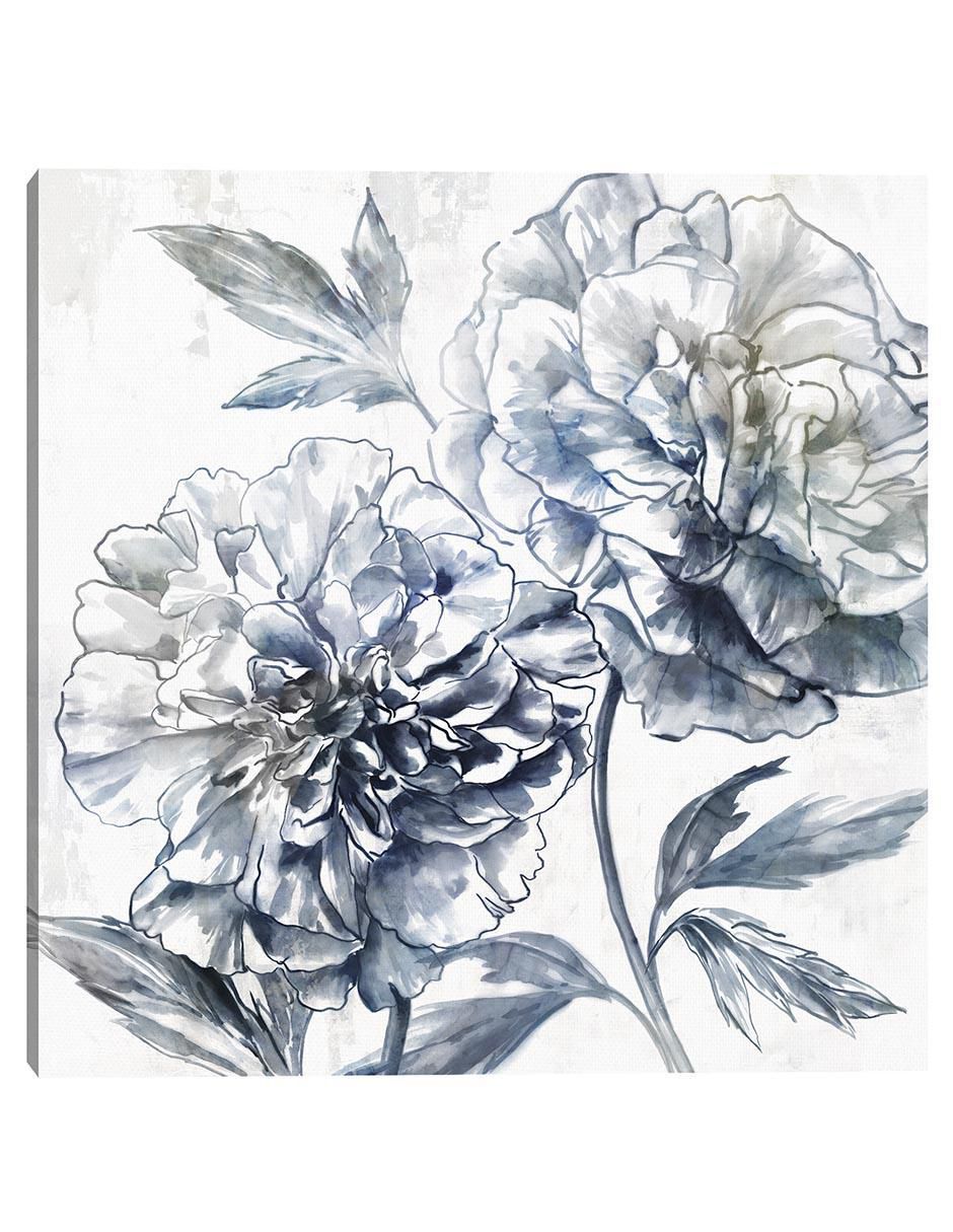 Pintura Peonía Japonesa I técnica mixta Floral Pintura Peonía Japonesa I técnica mixta Floral
