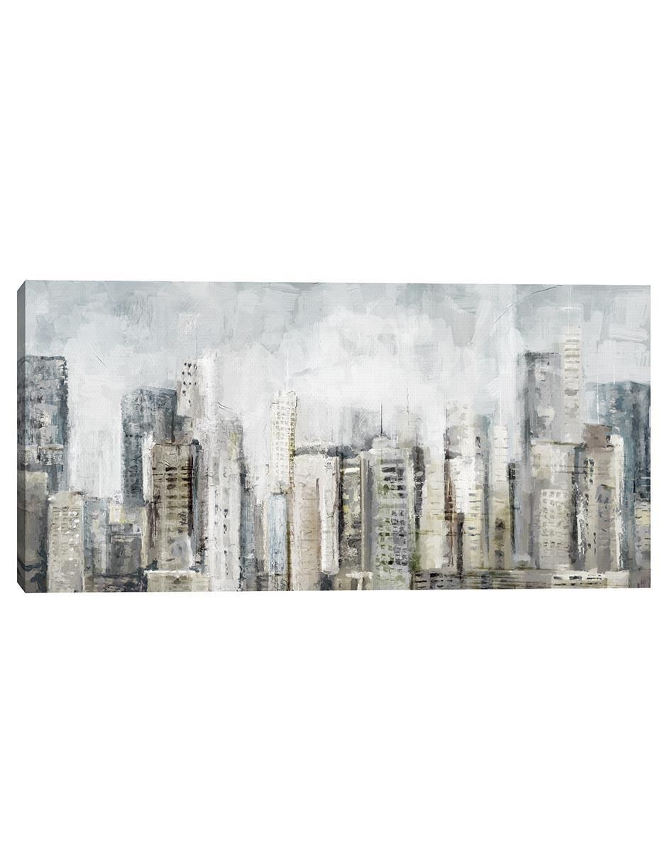 Pintura Gris Cosmopolita técnica mixta Paisaje Pintura Gris Cosmopolita técnica mixta Paisaje