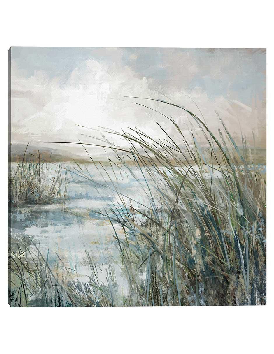Pintura Más Allá De Las Dunas técnica mixta Paisaje