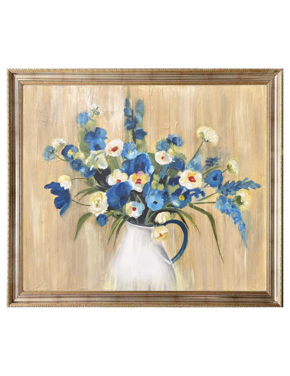 Pintura El Jarrón técnica acrílico Floreros Pintura El Jarrón técnica acrílico Floreros