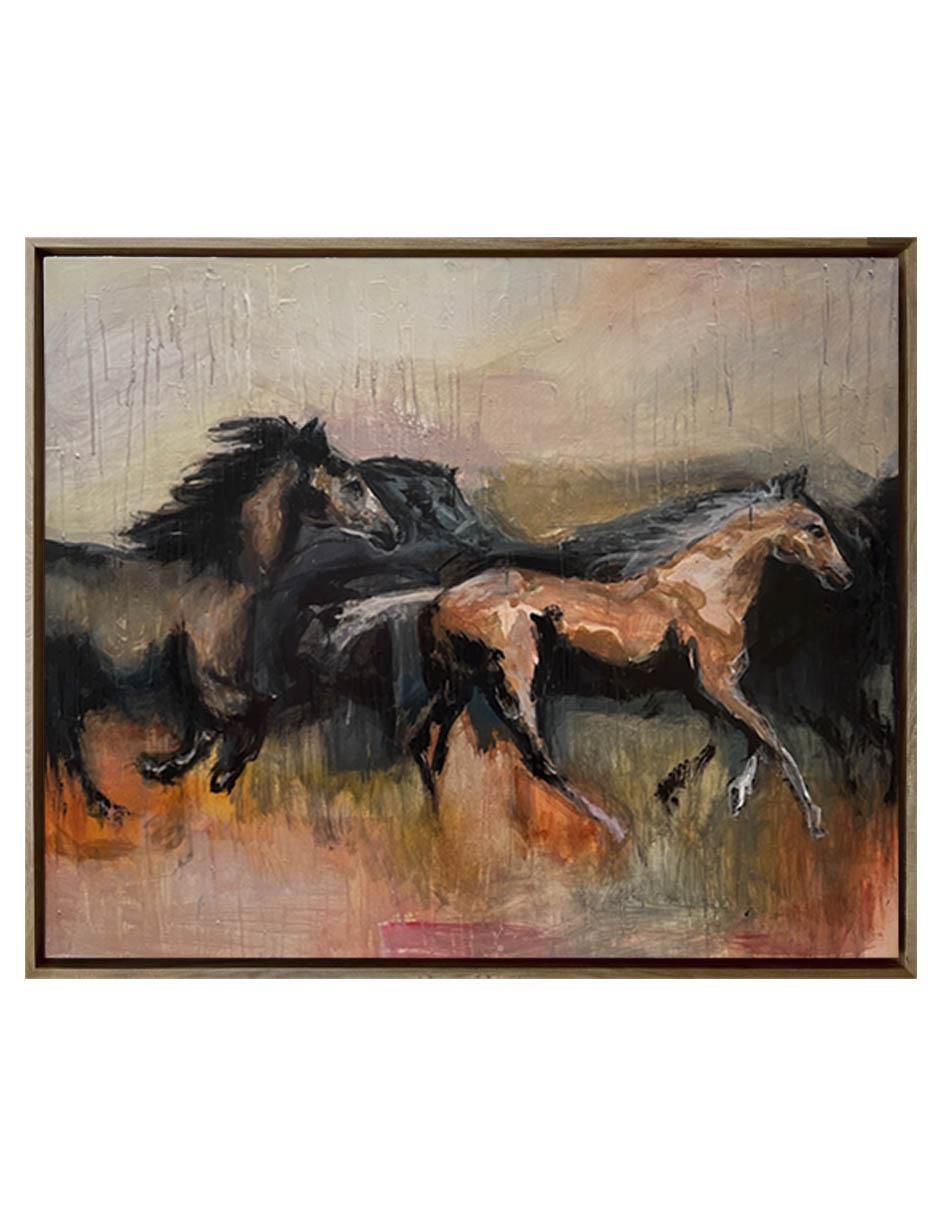 Pintura Freedom técnica mixta Animalart Pintura Freedom técnica mixta Animalart
