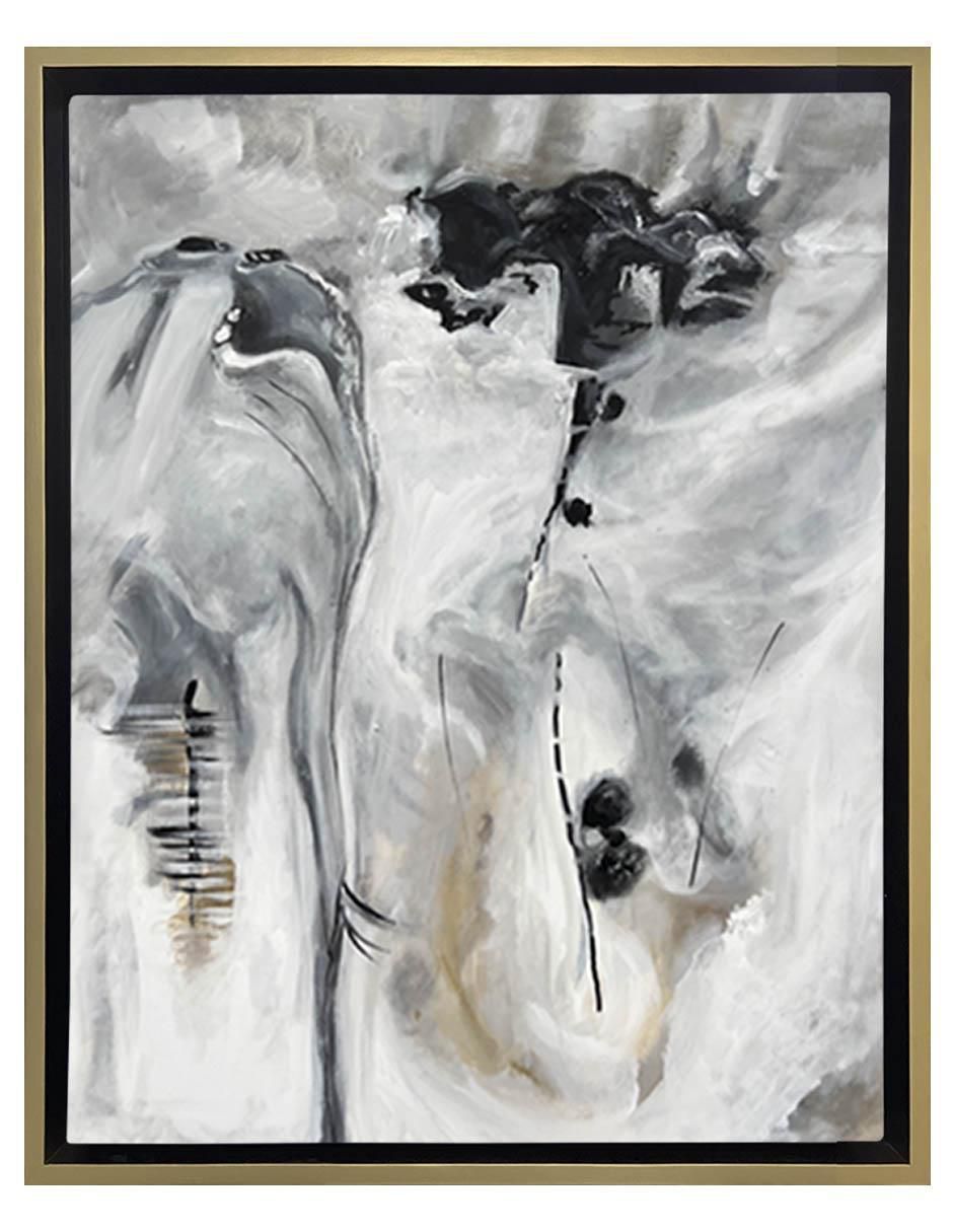 Pintura Duelo técnica acrílico Abstractos 1